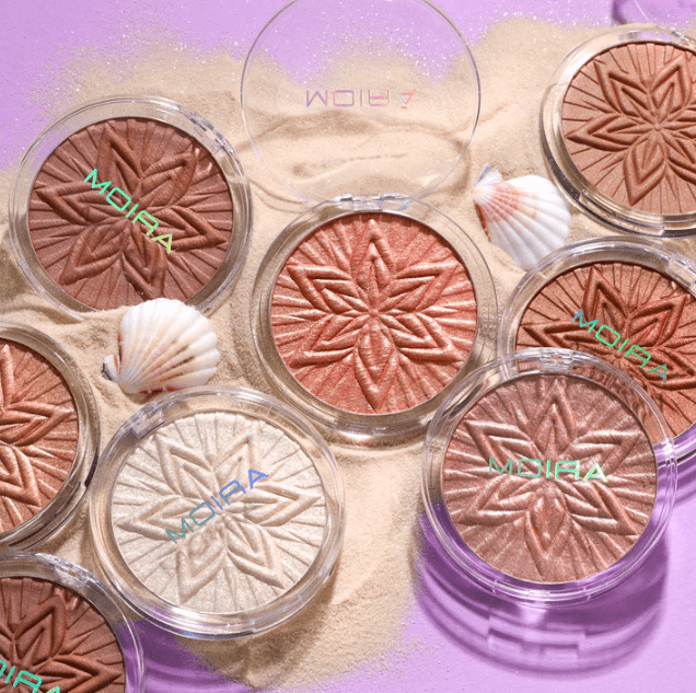 Moira Cosmetics Sun Glow Face Body Highlighter, Spicy Hue (003)