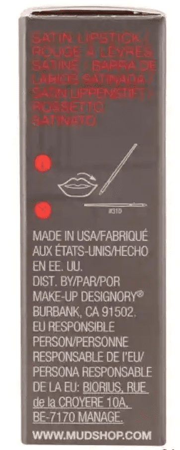 MUD Sheer Lipstick - Rose Clay