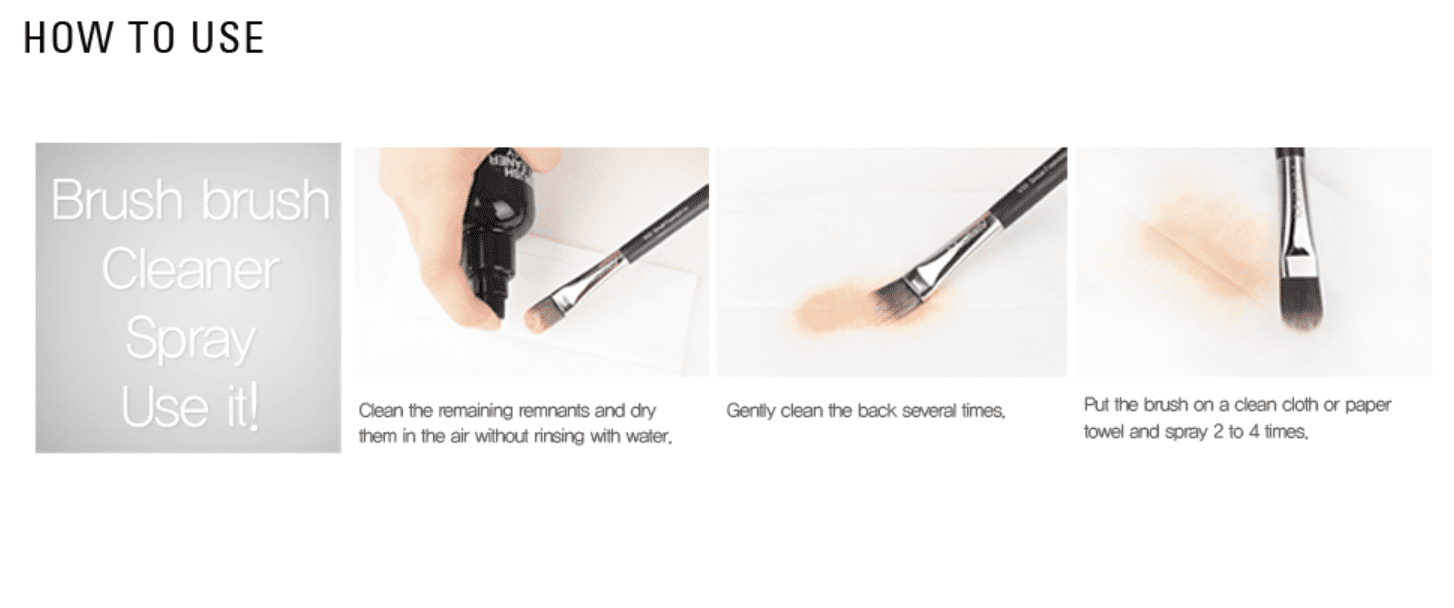 MustaeV - Brush Cleaner Spray