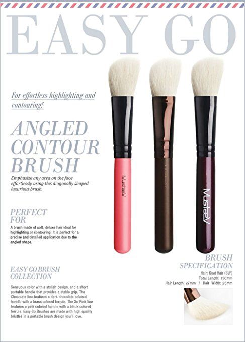 MustaeV - Easy Go Angled Contour Brush - So Pink