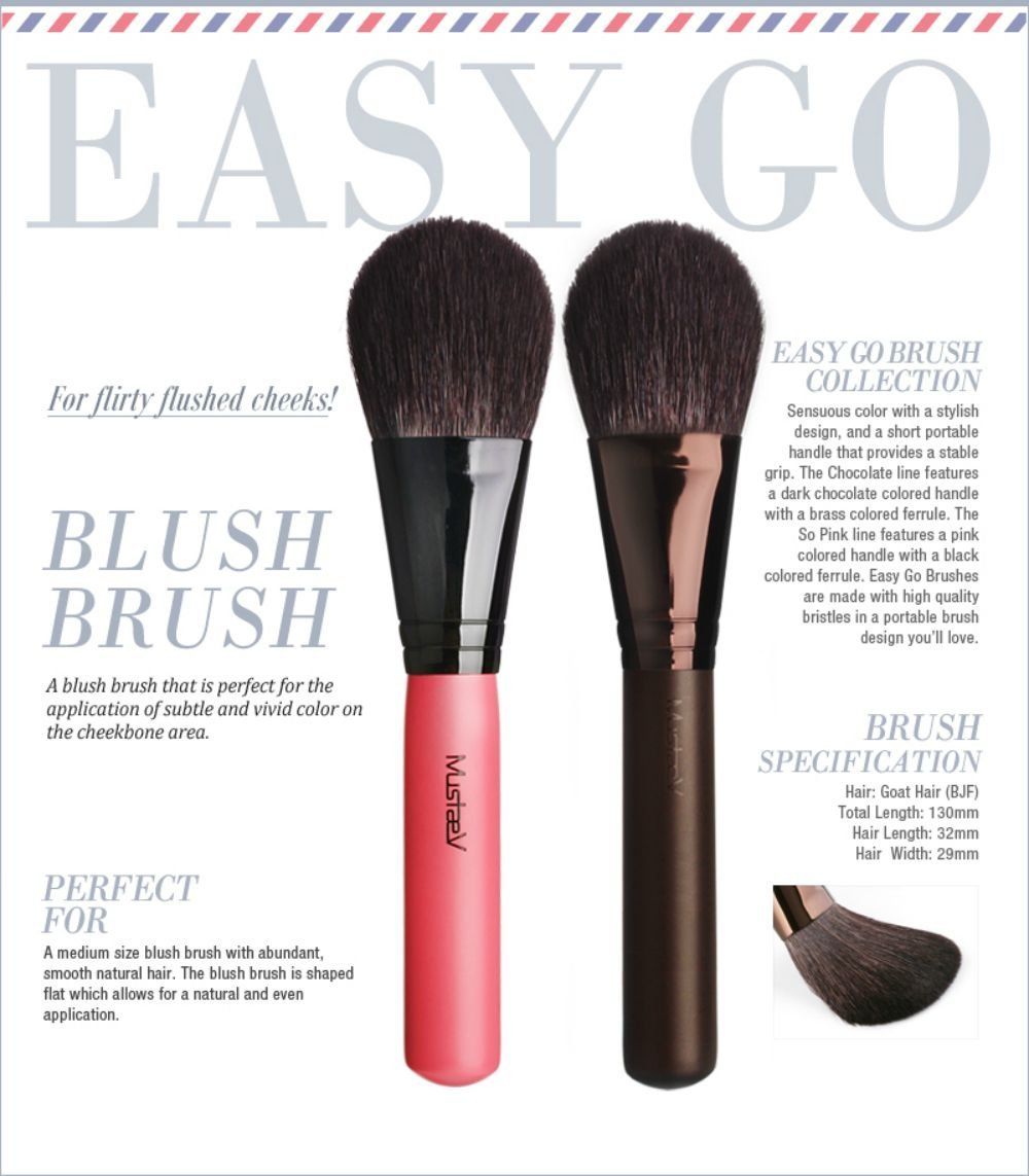 MustaeV - Easy Go (Blush) Brush - So Pink