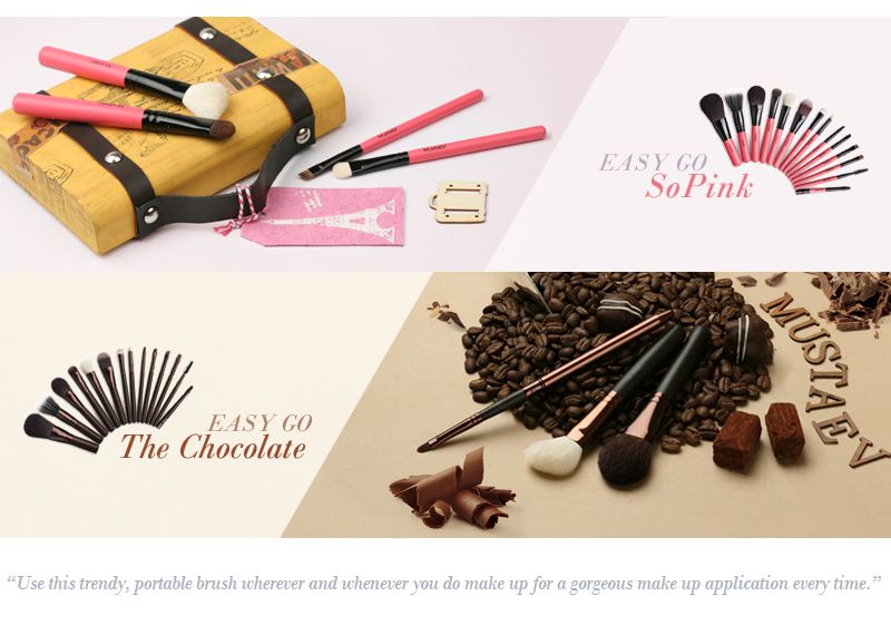 MustaeV - Easy Go (Eyeliner) Brush - So Pink