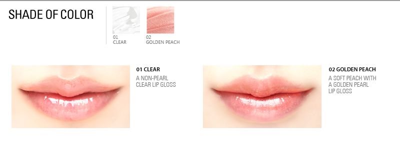 MustaeV Glazing Lip Gloss - Golden Peach