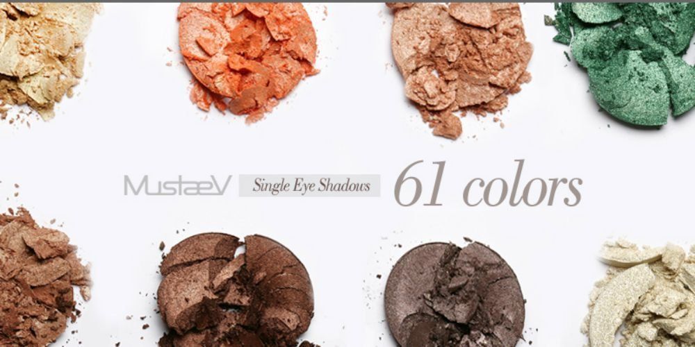 MustaeV - Single Eye Shadow - Snow 