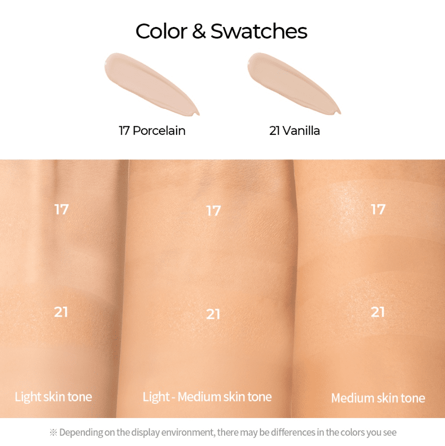 MustaeV Skinny Fit Cover Lasting Foundation, (17) Porcelain