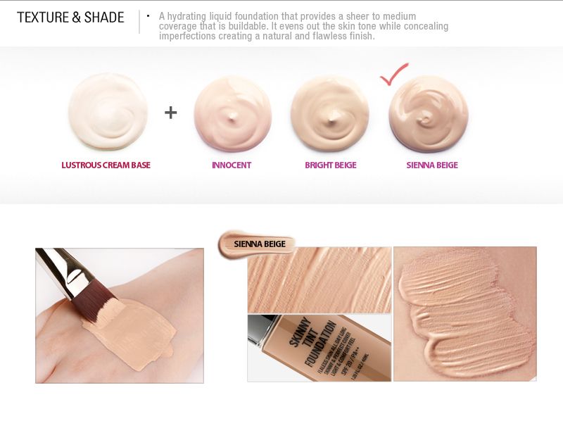 MustaeV Skinny Tint Foundation - Sienna Beige