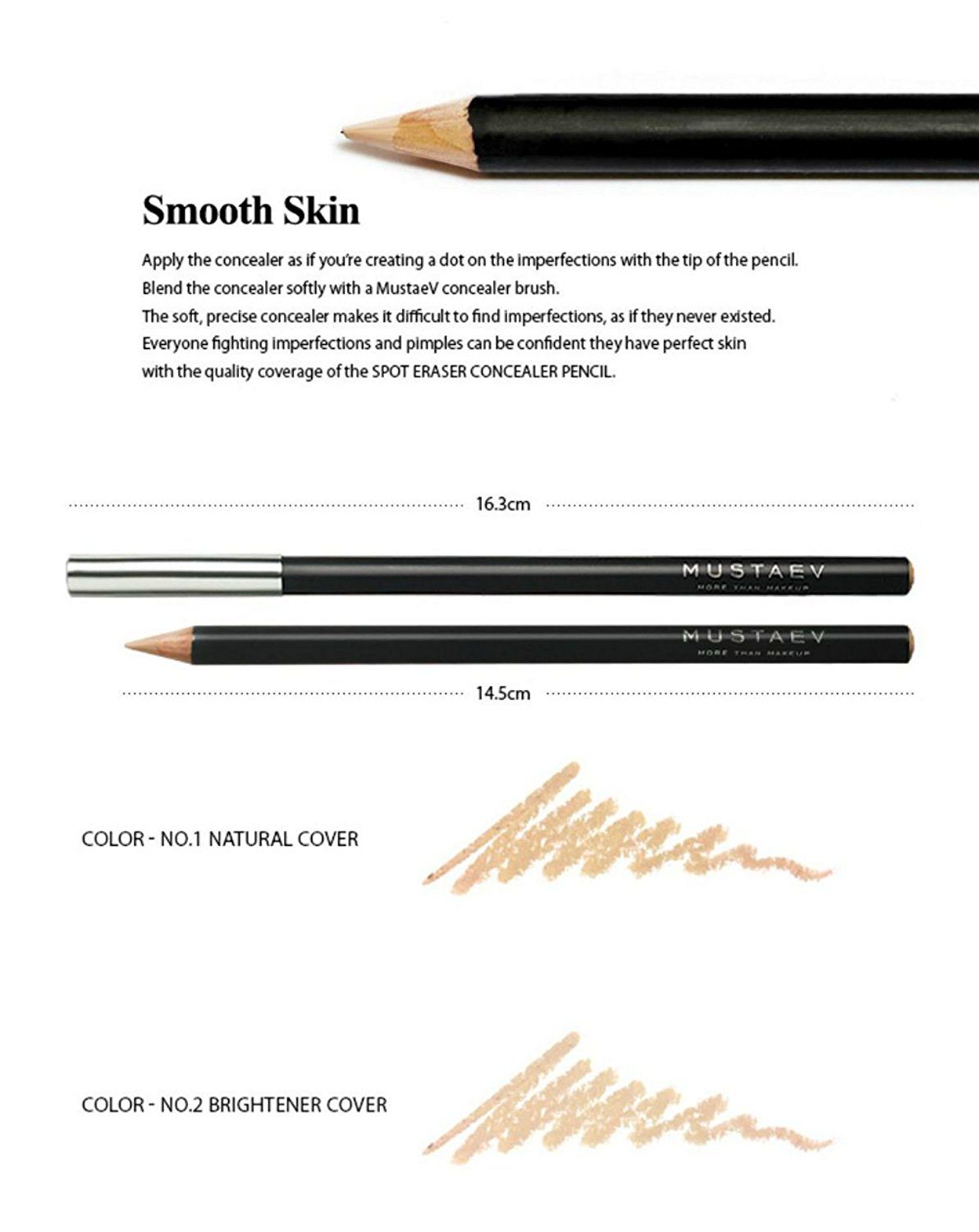 MustaeV - Spot Eraser Concealer Pencil - Neutral Beige 05