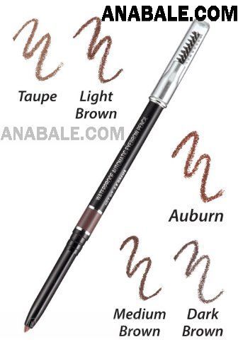 My Secret Cosmetics waterproof Automatic Eyebrow Pencil, Medium Brown