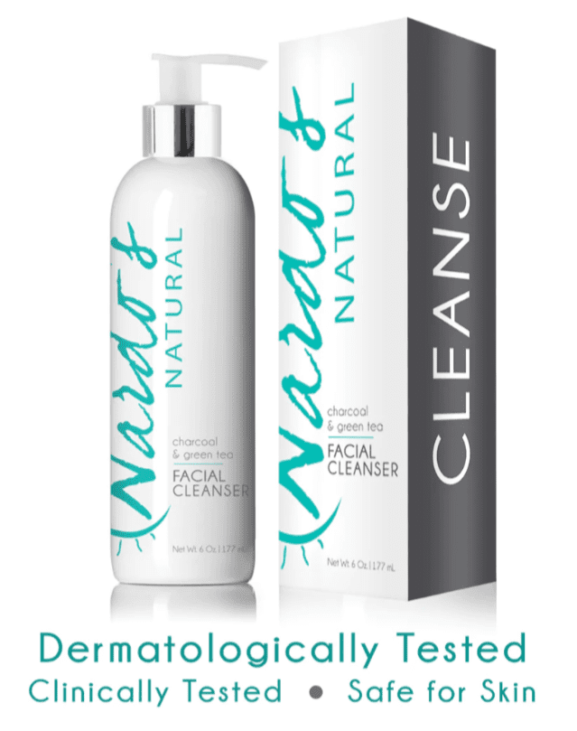 Nardo's Natural Facial Cleanser | Charcoal & Green Tea