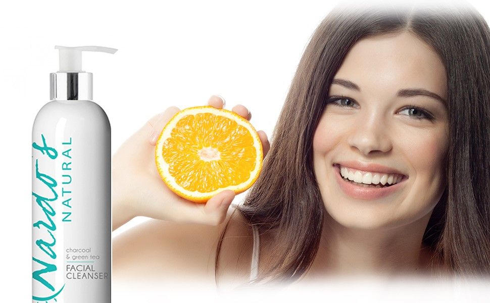 Nardo's Natural Facial Cleanser | Charcoal & Green Tea