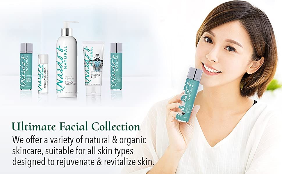 Nardo's Natural Facial Cleanser | Charcoal & Green Tea