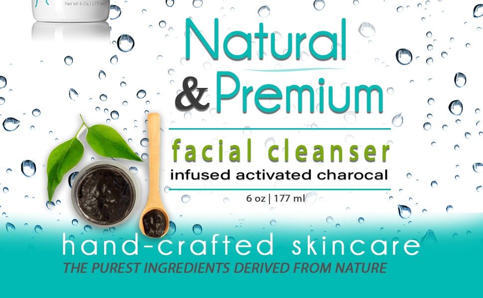 Nardo's Natural Facial Cleanser | Charcoal & Green Tea