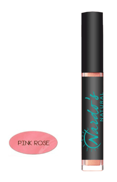Nardo's Natural Lip Gloss, Pink Rose