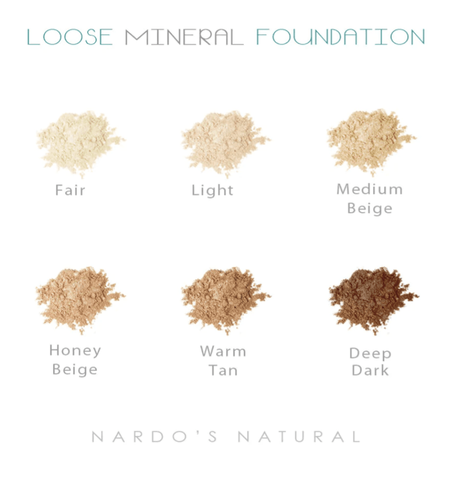 Nardo's Natural, Loose Mineral Foundation, Light