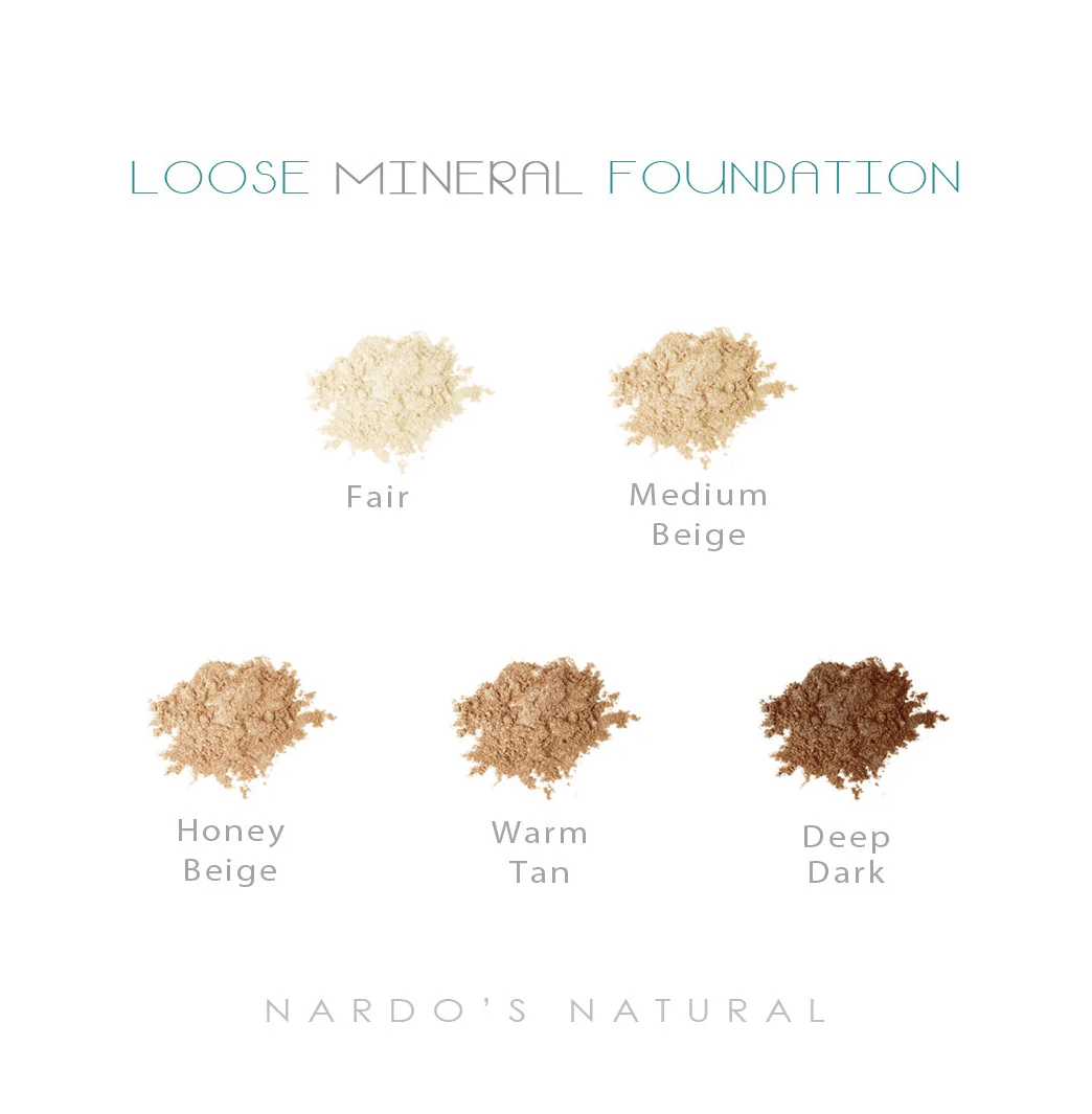 Nardo's Natural, Loose Mineral Foundation, Warm Tan