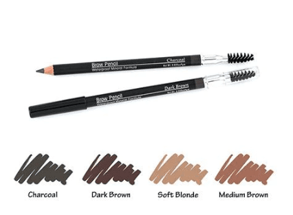 Nardo's Natural Mineral Brow Pencils, Charcoal