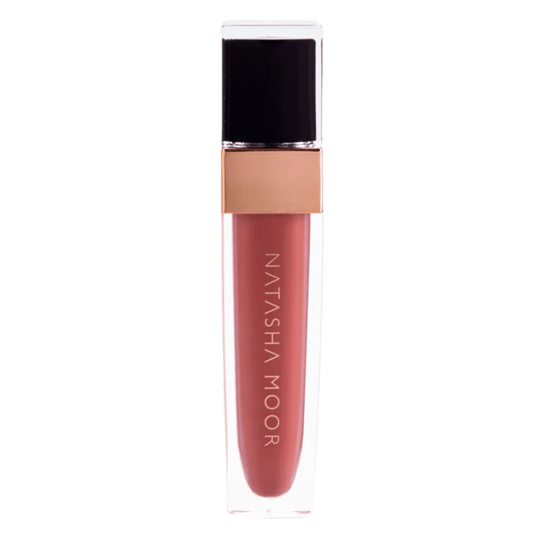 Natasha Moor Cosmetics Molten Matte Liquid Lipstick, Bulletproof