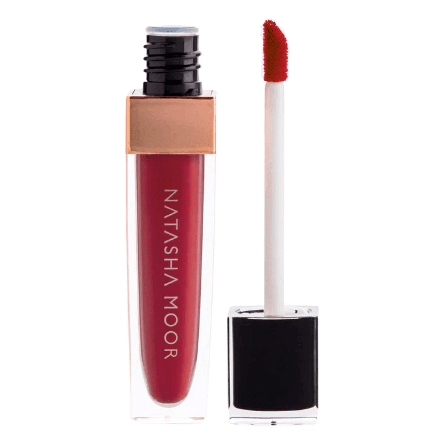 Natasha Moor Cosmetics Molten Matte Liquid Lipstick, Survivor