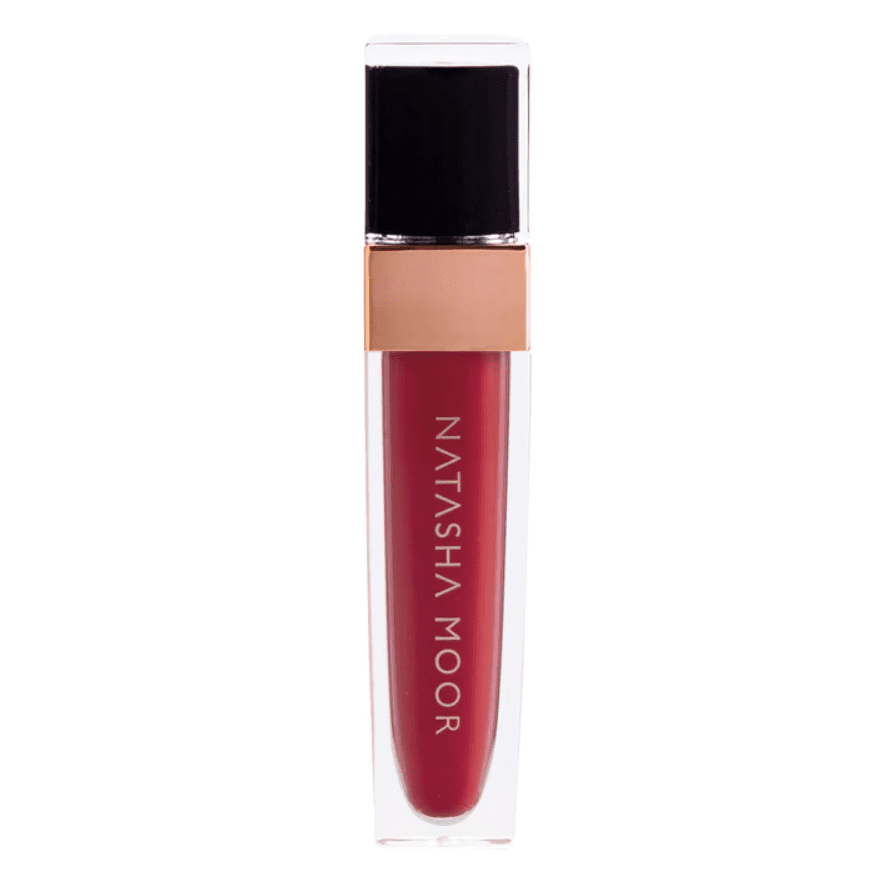 Natasha Moor Cosmetics Molten Matte Liquid Lipstick, Survivor