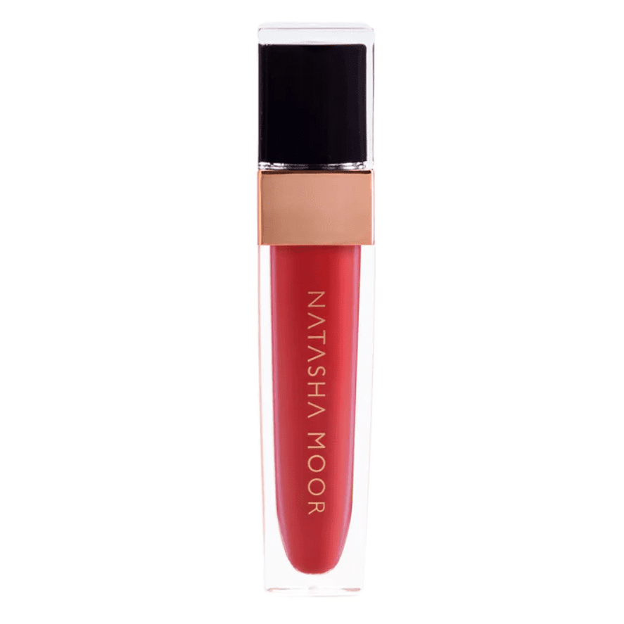 Natasha Moor Cosmetics Molten Matte Liquid Lipstick, Winner