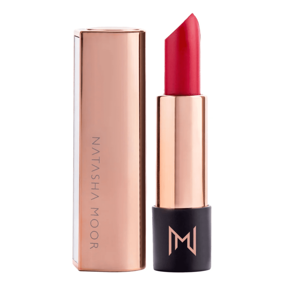 Natasha Moor Cosmetics Silk Suede Lipstick - Powerful