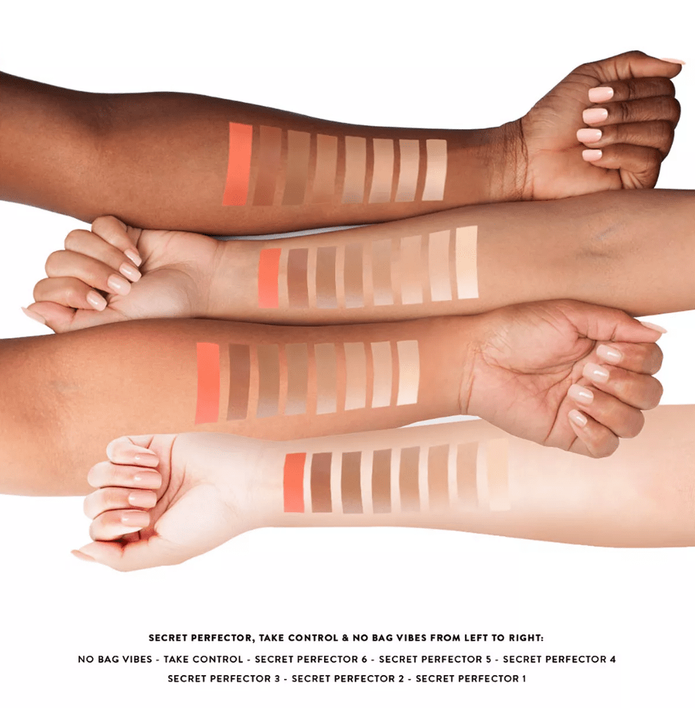  Natasha Moor Cosmetics No Bag Vibes Corrector