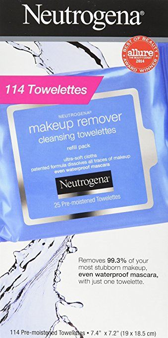 Neutrogena Makeup Remover Facial Towelettes 114-count