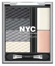 NYC Individual Eyes Shadow Compact, 944 Smokey Charcoals