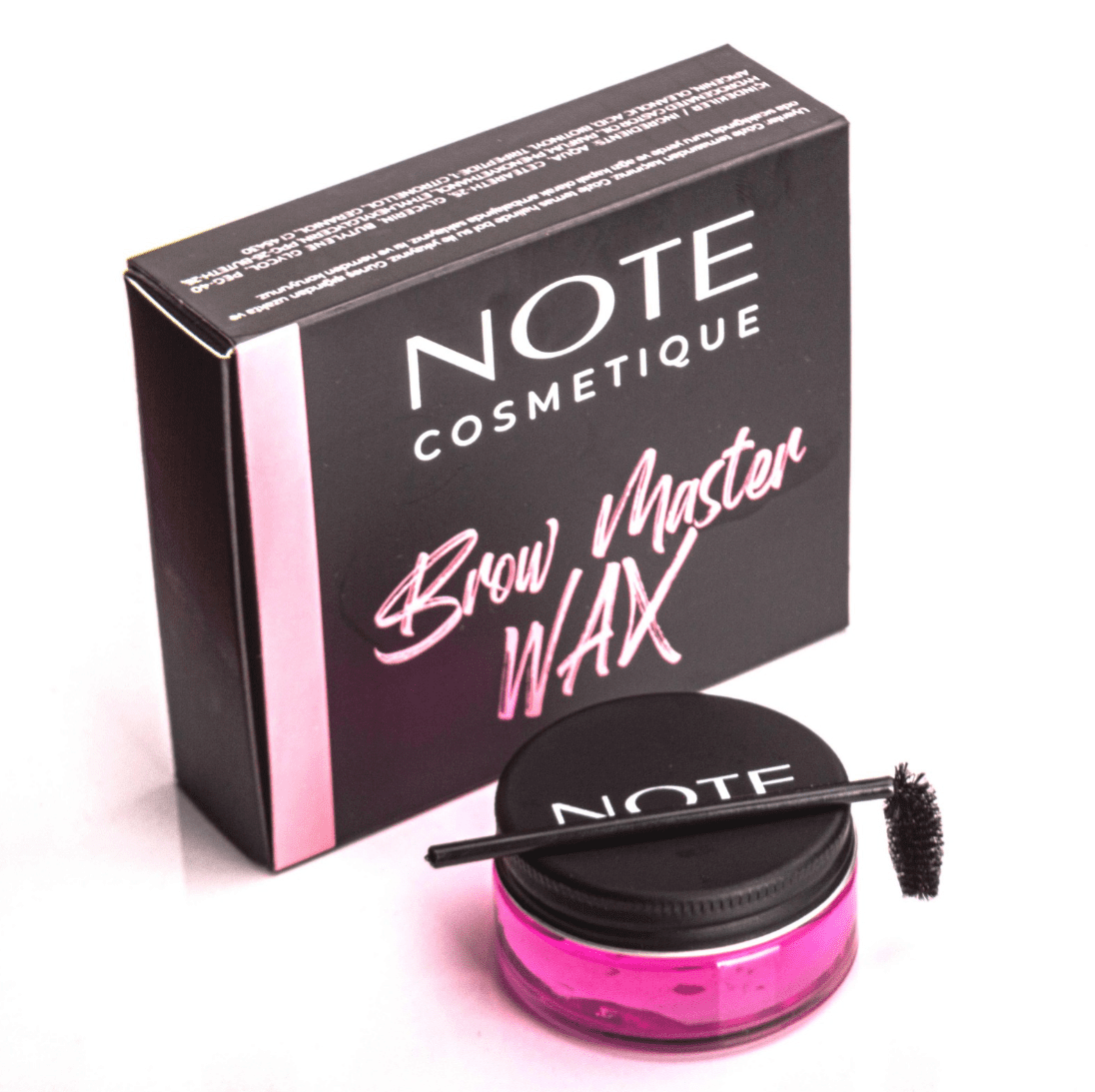 Note Cosmetics Brow Master Eyebrow Stabilizer & Shaper Colorless WAX