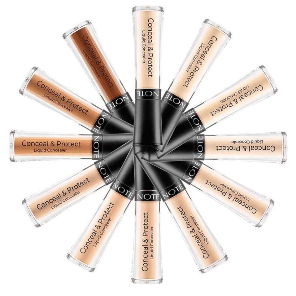 NOTE Cosmetics Conceal & Protect Liquid Concealer - Espresso (12)