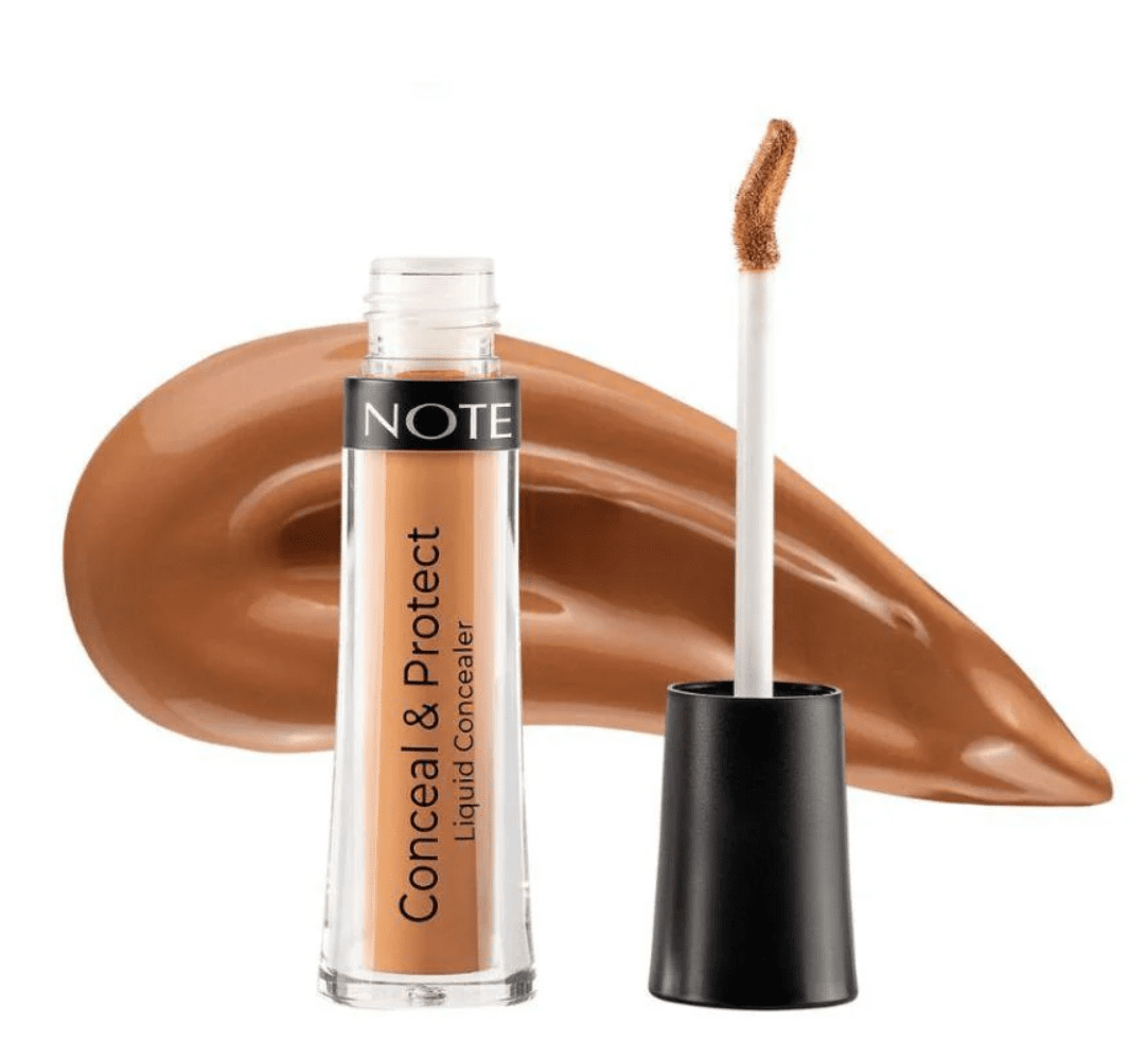 NOTE Cosmetics Conceal & Protect Liquid Concealer - Hazelnut (10)