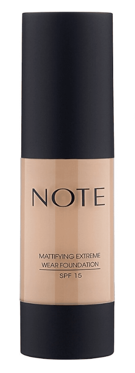 NOTE Cosmetics Mattifying Extreme Wear Foundation, SPF 15 - Cashmere Beige (100)