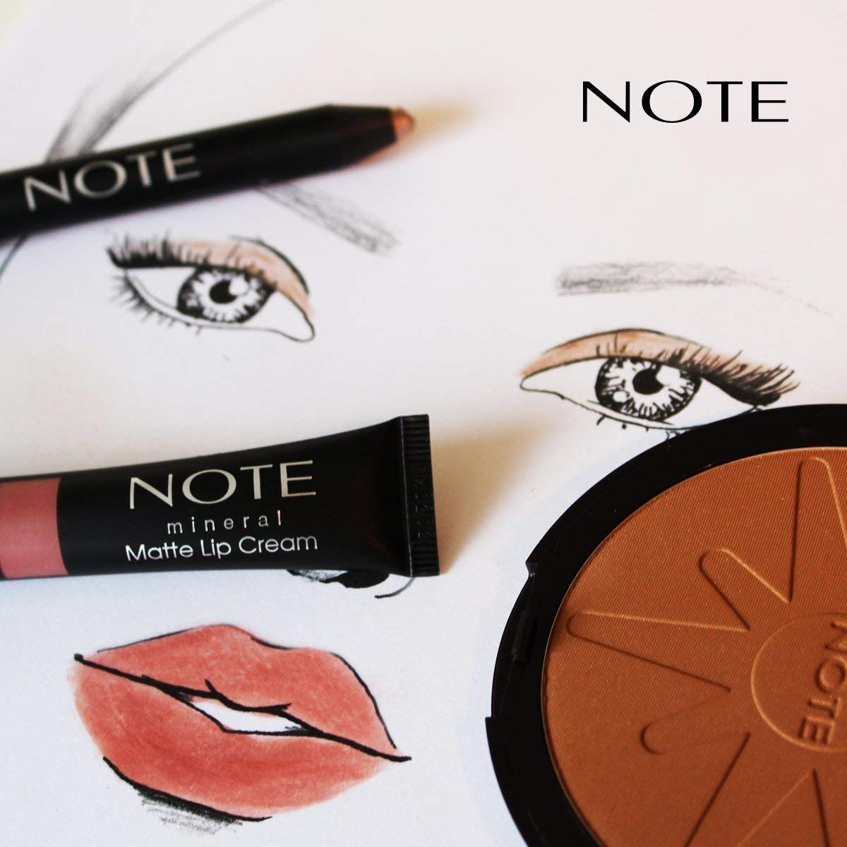 NOTE Cosmetics Mineral Matte Lip Cream Lipstick - Queen Of Night 08