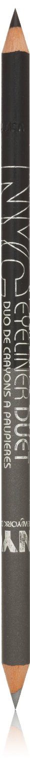 NYC Eyeliner Duet, Endless Love 882 (Black/Silver)