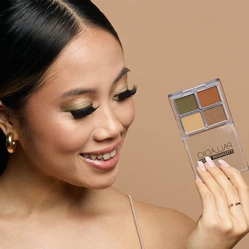 Palladio Eyeshadow Quads -Gold Digger