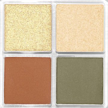 Palladio Eyeshadow Quads -Gold Digger