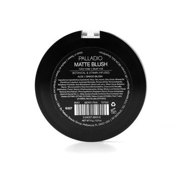 Palladio Matte Blush -Berry Pink
