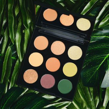Palladio Ultimate 9 Count Eyeshadow Palette -Natural Earth