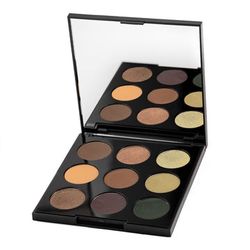 Palladio Ultimate 9 Count Eyeshadow Palette -Natural Earth