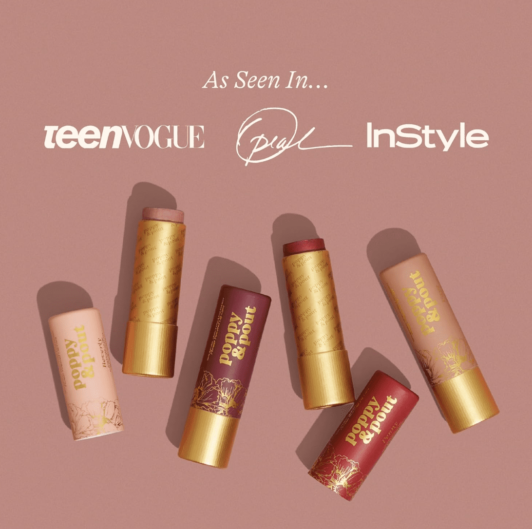 Poppy & Pout All Natural Lip Tint (Debbie)