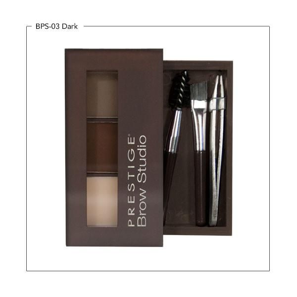 PRESTIGE COSMETICS Brow Studio - Dark (BPS-03)