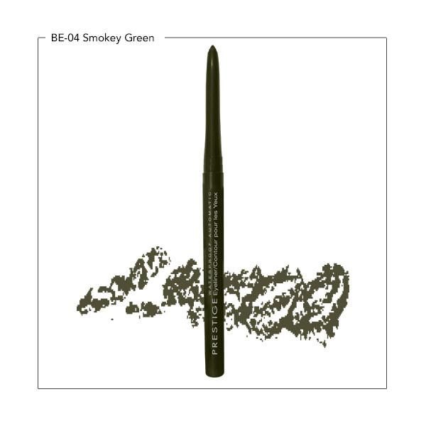 PRESTIGE COSMETICS Eyeliner, Waterproof Automatic, Smokey Green (BE-04)