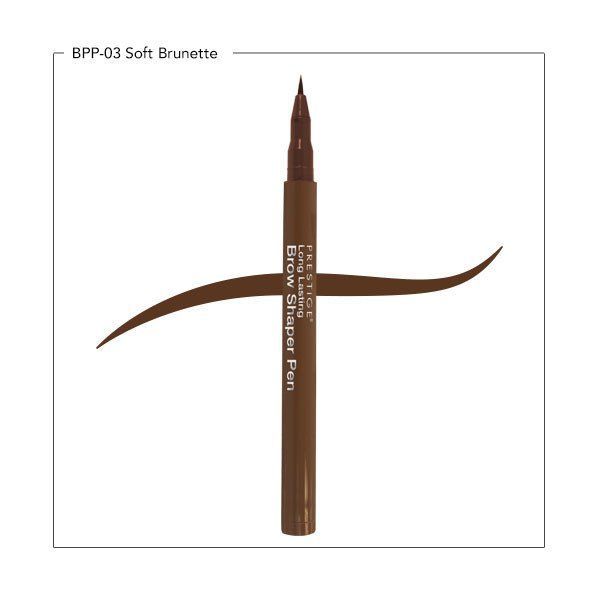 PRESTIGE COSMETICS Long Lasting Brow Shaper Pen - Soft Brunette (BPP-03)