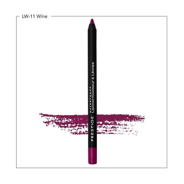 Prestige Cosmetics Waterproof Lipliner - Wine (LW-11) 