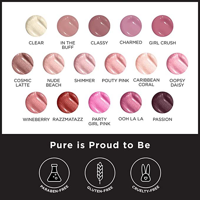 Pure Cosmetics Lip Gloss, Cosmic Latte