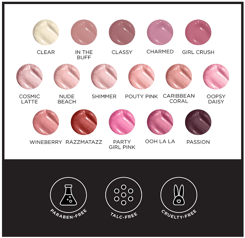Pure Cosmetics Lip Gloss, Shimmer
