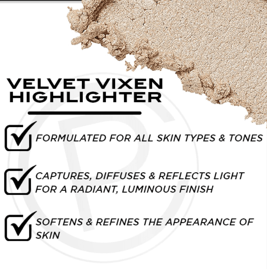Pure Cosmetics Velvet Vixen Highlighter, Midnight Kiss