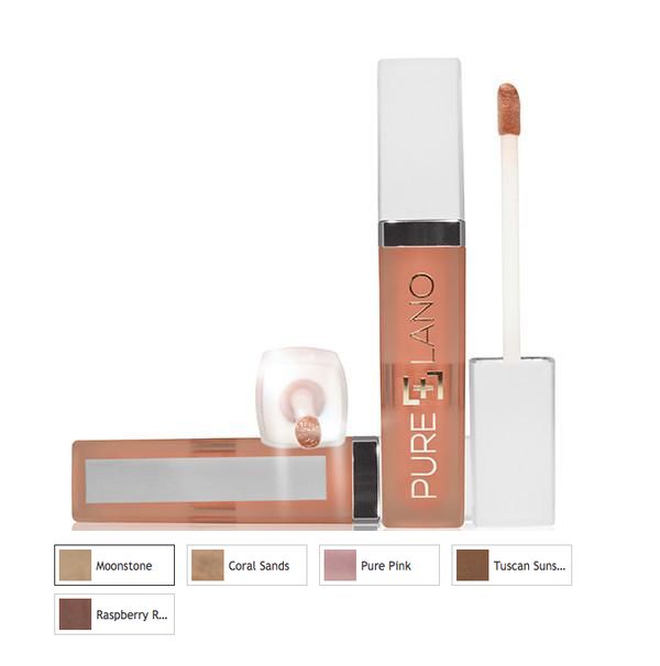 Pure Lano Illumination Light Up Lip Gloss, Coral Sands