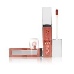 Pure Lano Illumination Light Up Lip Gloss, Raspberry Rose