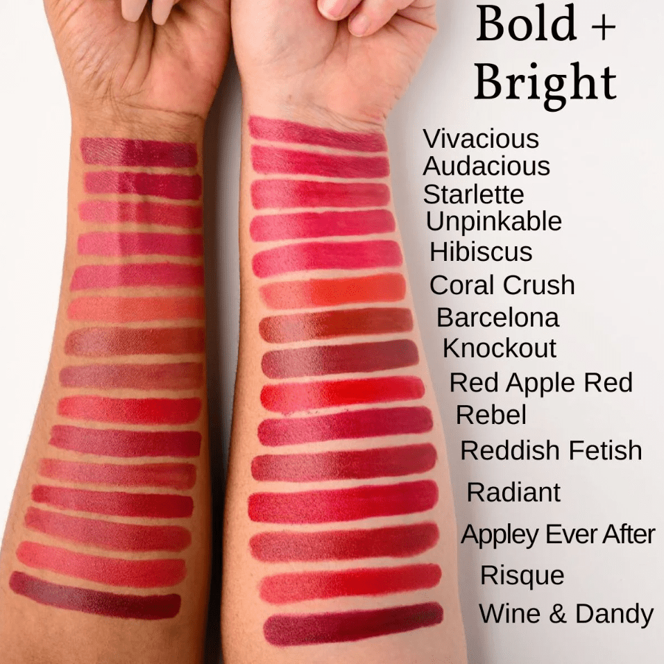 Red Apple Lipstick, Barcelona Lipstick